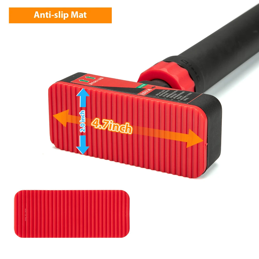Strength Training Pull-up Bars with Level Gauge 69-92cm Adjustable Width 200kg Max Load Capacity Chin Up Bar For Doorway