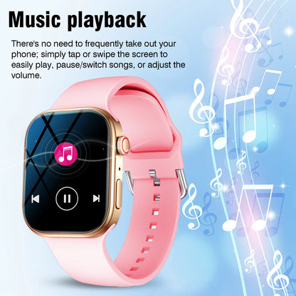 Smart Watch, Wireless Call/Dial, Multi-Sport Mode, Multiple APP Reminders, Suitable for Men and Women, Compatible with IPhone/An