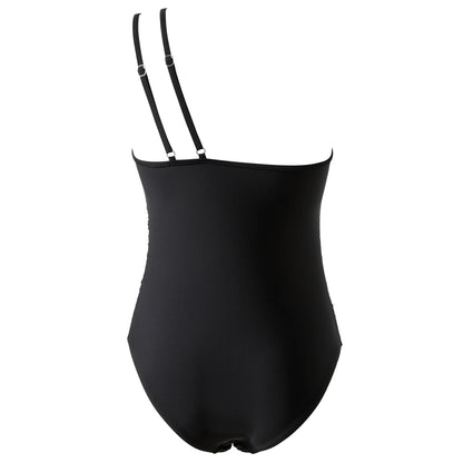 One-shoulder One-piece Swimsuit For Women Patchwork Swimsuit Push Up Bikini Swimwear Summer Beach Bathing Suit 2026 New