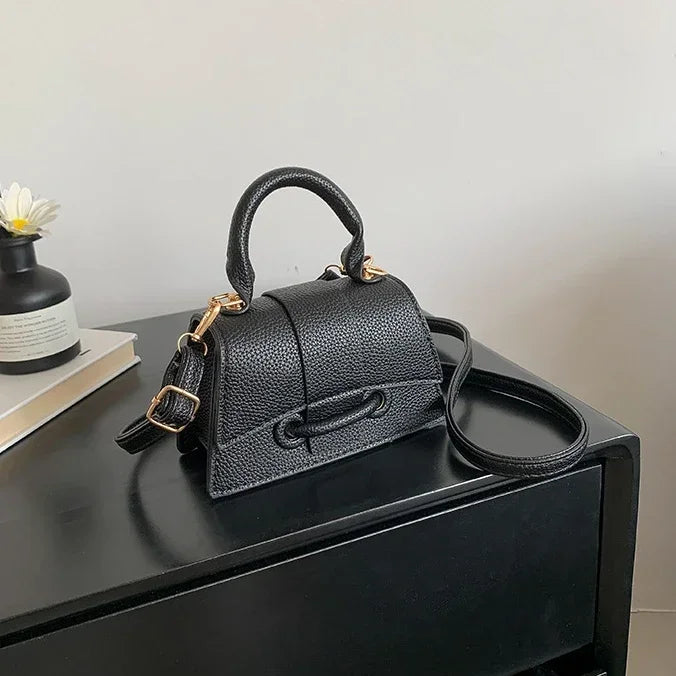 Pu Leather Vintage Women Silver Chic Crossbody Bag Luxury Designer Small Shoulder Bags Fashion Gold Mini Coin Purse Cute Handbag