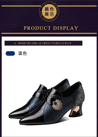 2026 Zapatos De Mujer Women Cute Green Pu Leather Pointed Toe High Heel Shoes Lady Classic Black Office Pumps Sapatos Femininas