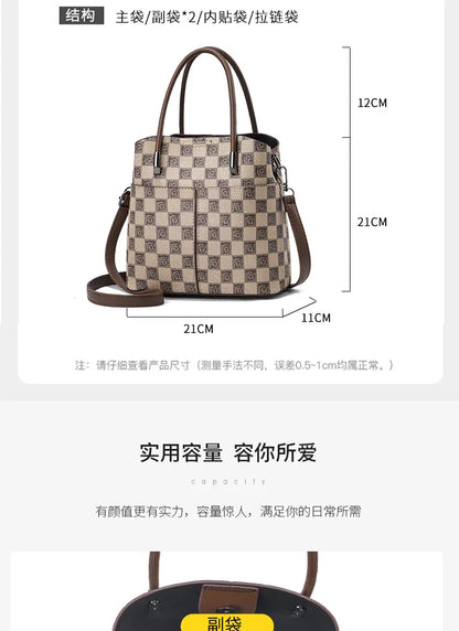 2026 New Fashion Women's Bag High Quality Versatile Retro Bucket Bag Designer Luxury Handbag Trend Ladies Shoulder Crossbody Bag