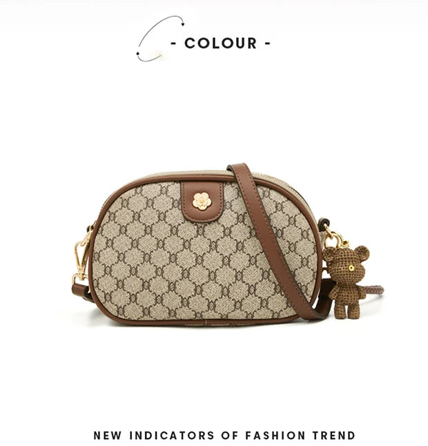 FOXER 2026 Fashion New Women's Shoulder Bag PVC Leather Female Crossbody Bag Chic Daily Lady Cellphone Bag Purse