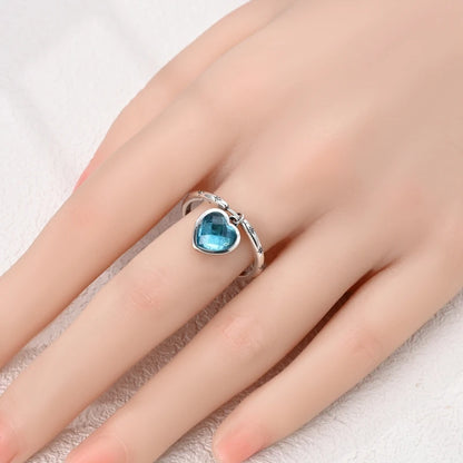 Original 925 Sterling Silver Ring Sun Star Moon Love Bowknot Sunflower Ring For Women Wedding Anniversary Ring Jewelry Gift