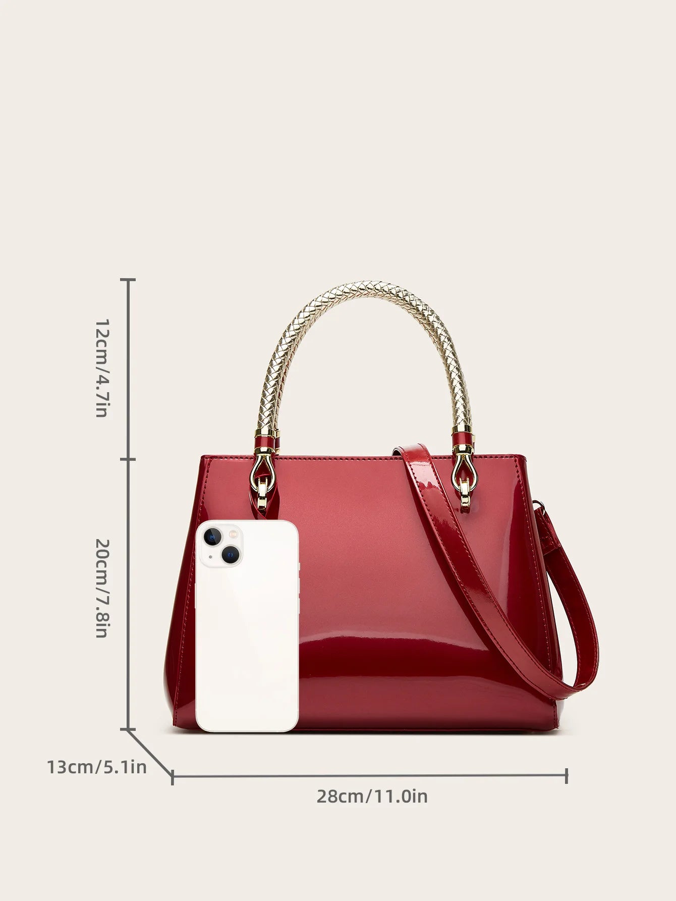 Faux Leather Handbags for Woman 2026 Luxury Bags Designers Evening Party Handbag Ladies Bag Wine Rose Red Navy Pink Beige Black