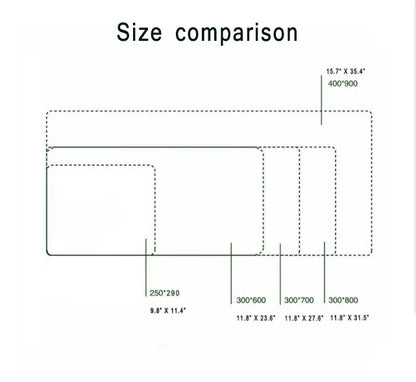 Pixel Keyboards Office Mouse Ped Computer Table Mat Mouse Mats Deskpad Desktop Accessories Big Mousepepad Computer Mat Playmat