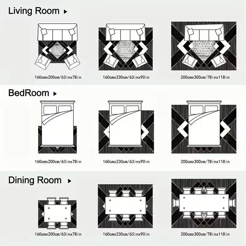 Chinese Style Retro Tiger Pattern Living Room Carpet Oriental Classical Decoration Lounge Sofa Rug Bedroom Non-slip Washable Mat