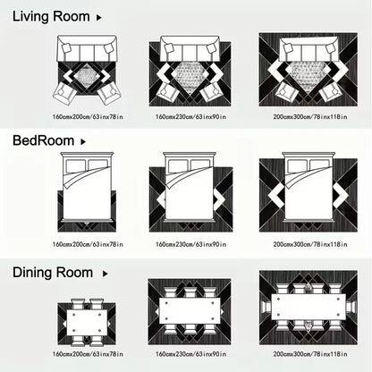 Chinese Style Retro Tiger Pattern Living Room Carpet Oriental Classical Decoration Lounge Sofa Rug Bedroom Non-slip Washable Mat