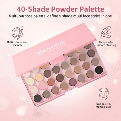 All In One Makeup Set Gathering All Cosmetic Including Base Makeup, Concealer, Contour ,Powder Blusher, Eyebrow Eye, Lip Makeup