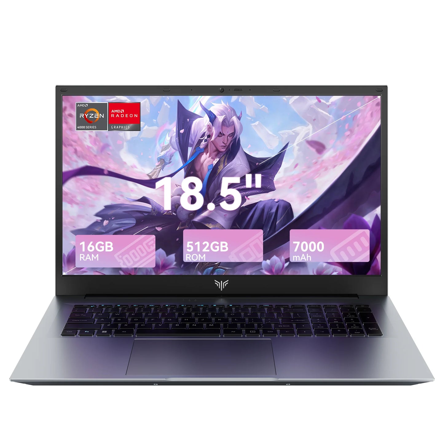 18.5" Laptop 16GB RAM 512GB SATA SSD AMD Ryzen 3 4300U Laptop Computer 1080 FHD Display for Business&Students 7000Mah Battery