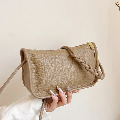 100%Real Cowhide Genuine Leather Sac Fashion Women Crossbody Bags For Ladies New High Capacity Shoulder Bag Handbag Female Purse