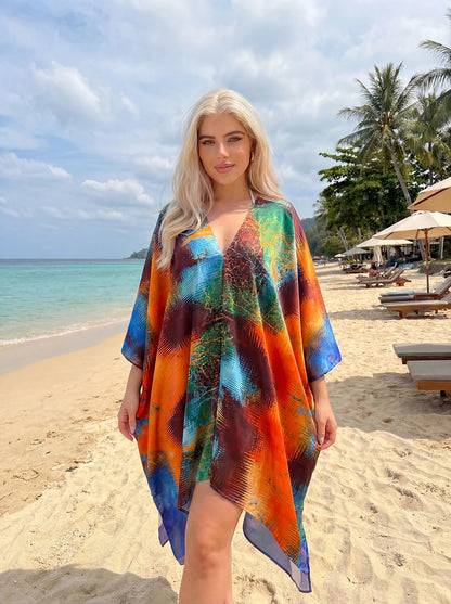 Hot Floral Butterfly Peacock Women's Scarf Casual Elegant Print Cape Shawl Fashion Accessories Soft Cape Shawl Scarf for Women