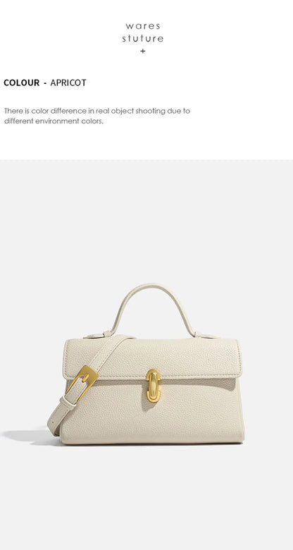 2025 New Women's Bag High Quality Genuine Leather Women Shoulder Bag Fashion Crossbody Square Bags Female Handbags