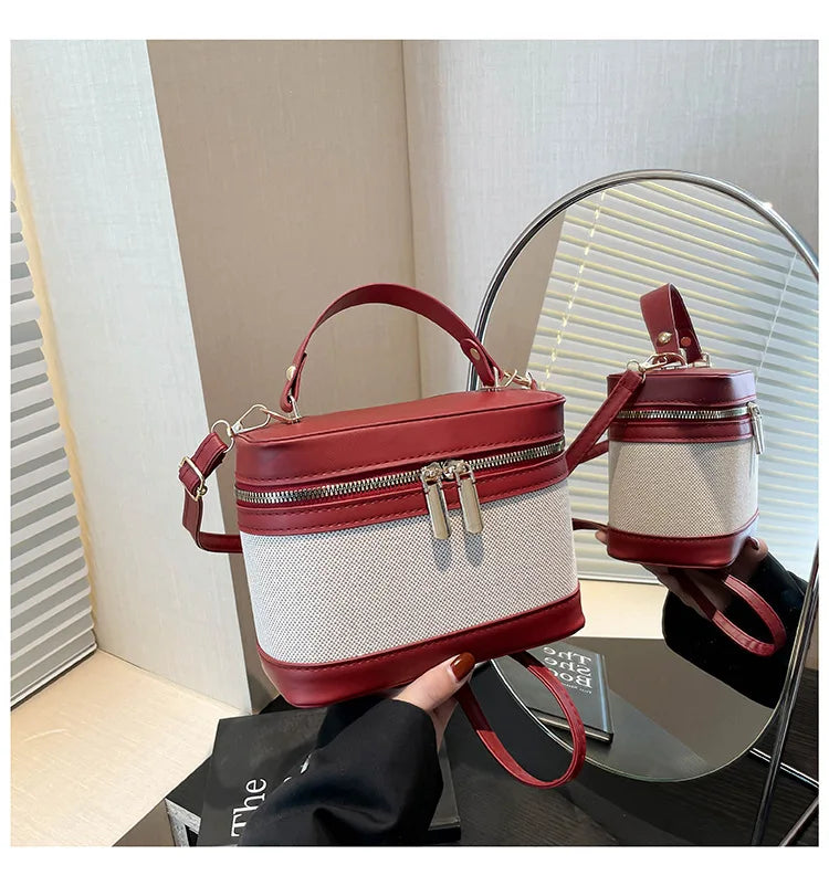 Fashion Round Bucket Bags For Women's Daily Used, Leopard Pattern Crossbody Shoulder Bag For Commuting, Casual Ladies Handbags