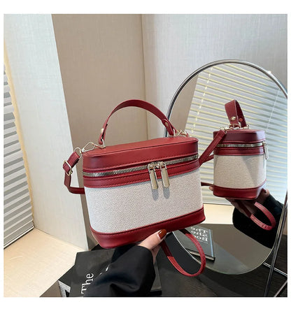 Fashion Round Bucket Bags For Women's Daily Used, Leopard Pattern Crossbody Shoulder Bag For Commuting, Casual Ladies Handbags