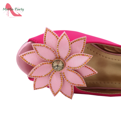 2024 New Design Special Fashion African Women Shoes Matching Bag Set High Quality with Platform Comfortable Heels for Part