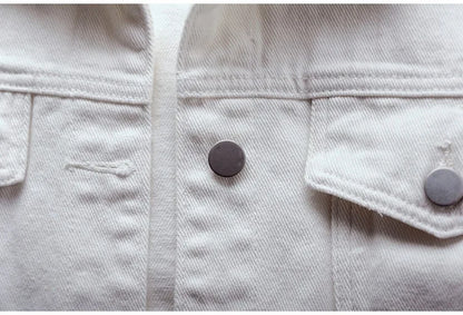 Classic Denim Jacket Women Jeans 2023 Jean Boyfriend Jackets for Women Oversize Loose Coat Veste Femme Purple White Yellow Mujer