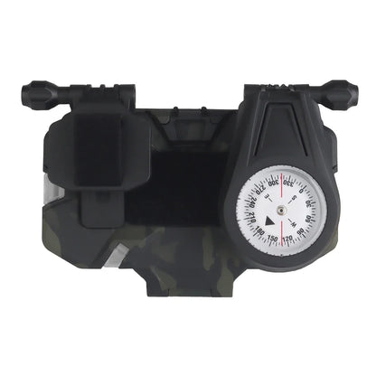 Tactical Militar Outdoor Survival Compass for MOLLE Mobile Phone Holder Navigation Board Foldable Admin Panel Hunting Vest Gear