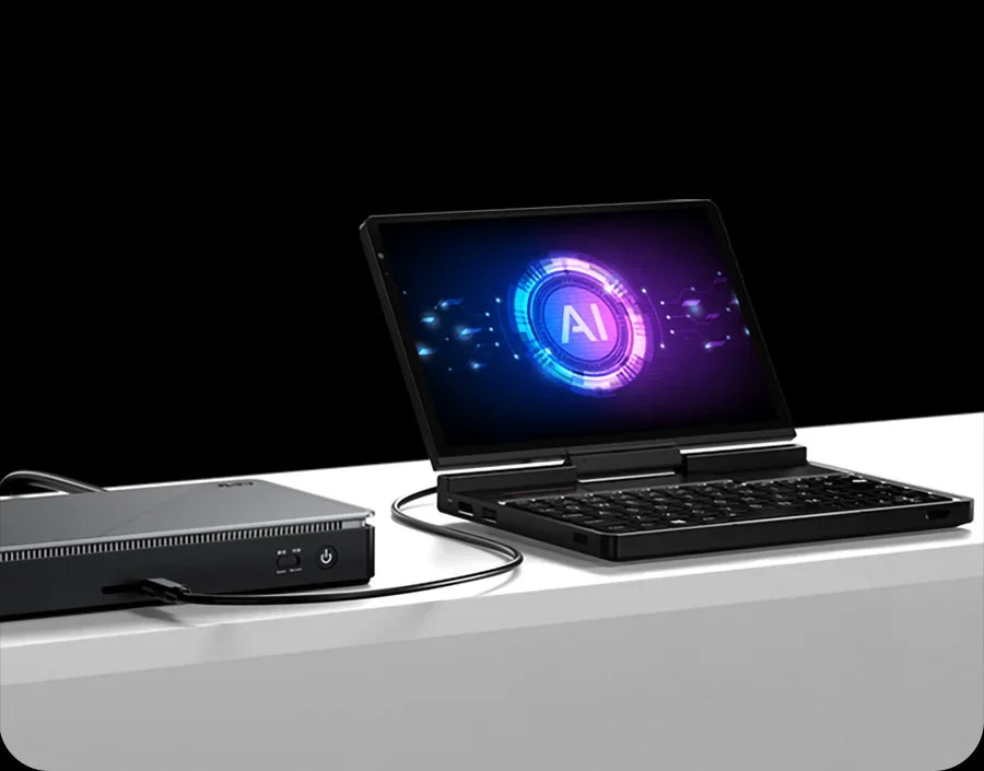 GPD Pocket4 2 in 1 Laptop Tablet 8.8 Inch 144Hz AMD AI 9 HX370 8840U 64GB 2TB NVMe Portable Palm Size Mini PC
