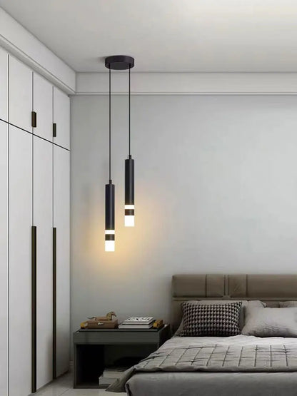 Interior Pendant Lights for Bedroom Adjustable Suspended Hanging Lamps Nordic Chandelier Lighting Fixtures for Kitchen Bedroom