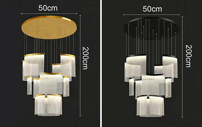 Modern home decor ring led lights pendant light lamps for living room Chandeliers for dining room hanging light indoor lighting