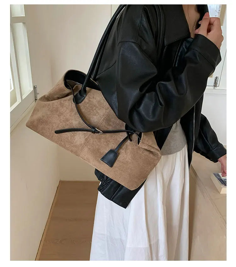 Women's PU Leather Shoulder Bag 2026 Winter New Fashion Retro Underarm Bag Luxury Brand Designer Handbags and Purses Tote Bags