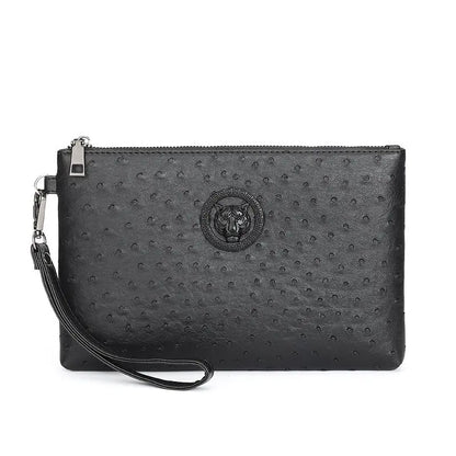 New Business Style Men Clutch Large Wallet Soft PU Leather Male Wristlet Pack Bag Elegant Leisure Stylish HandBags Envelope Bag