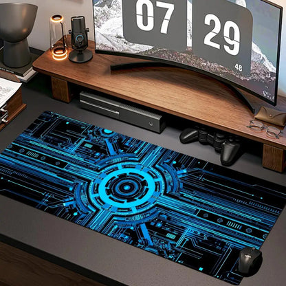 electronic panel Mouse Pad New Computer Home Mousepad XXL Desk Mats Natural Rubber Office Anti Slip Gaming Accessories pad