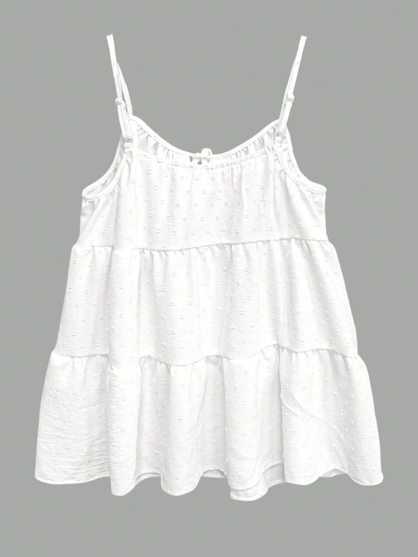 Stylish Women's Summer Polka Dot Jacquard Camisole