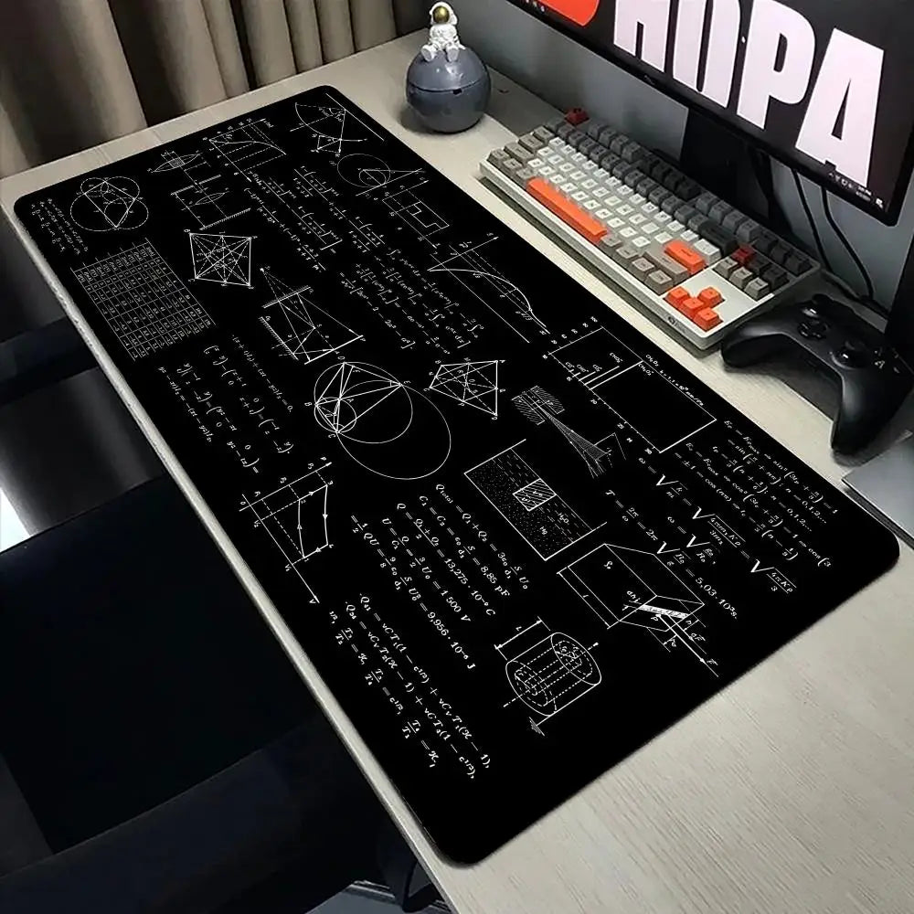 mathematical formula MousePad Mouse Pad Large Computer Office Table Mat XXL Anti-slip HD Gaming Keyboard Mousepads Long Desk Mat