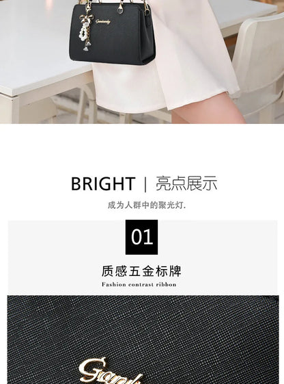 New Women bag Shoulder bag Handbag for women 2026 Crossbody bag pattern PU Portable bucket bag ladies messenger bag