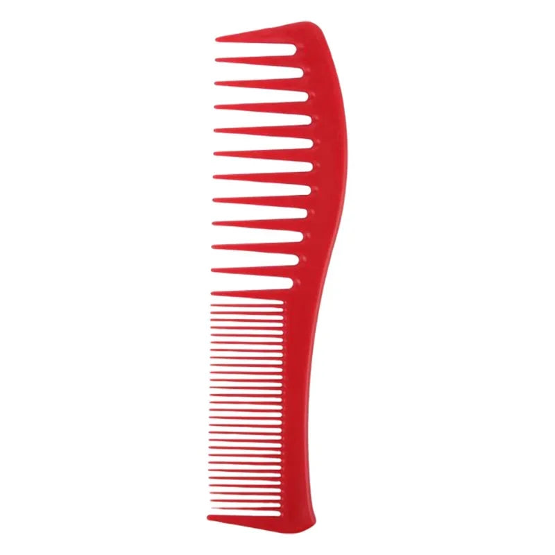 Double Head, Dense Teeth, Flat Comb, Large Teeth Comb, Hairdressing for Oil Head, Large Back