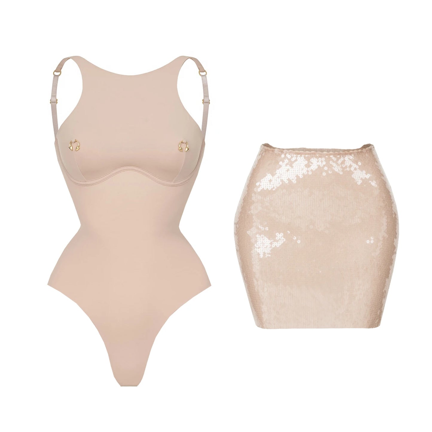 2026 2Pcs Sexy Women One Piece Swimsuit Female Swimwear Solid Biquini High Cut Monokini Push Up Swim Suits Bathingsuit Beachwear