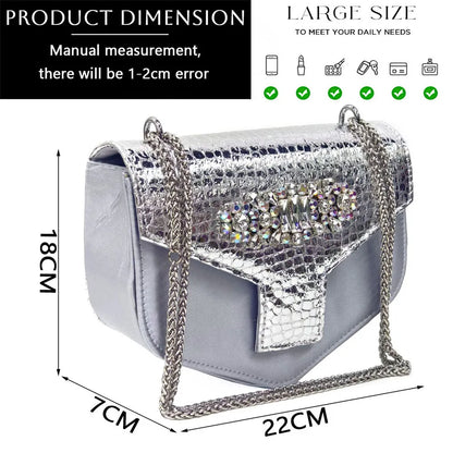2025 Fashion Open Toe Women Strange Heels Bigger Size Fashion Rhinestone Decoration Purple Shoes And Bag Set Party Bag