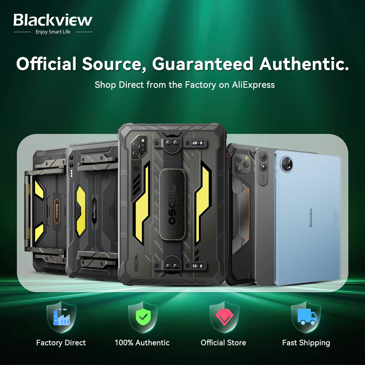 World Premiere Blackview Active 12 Pro Rugged Projector Tablet 11'' Pad Android 15 16GB 1TB 30000mAh Dimensity 7300 Tablet Phone
