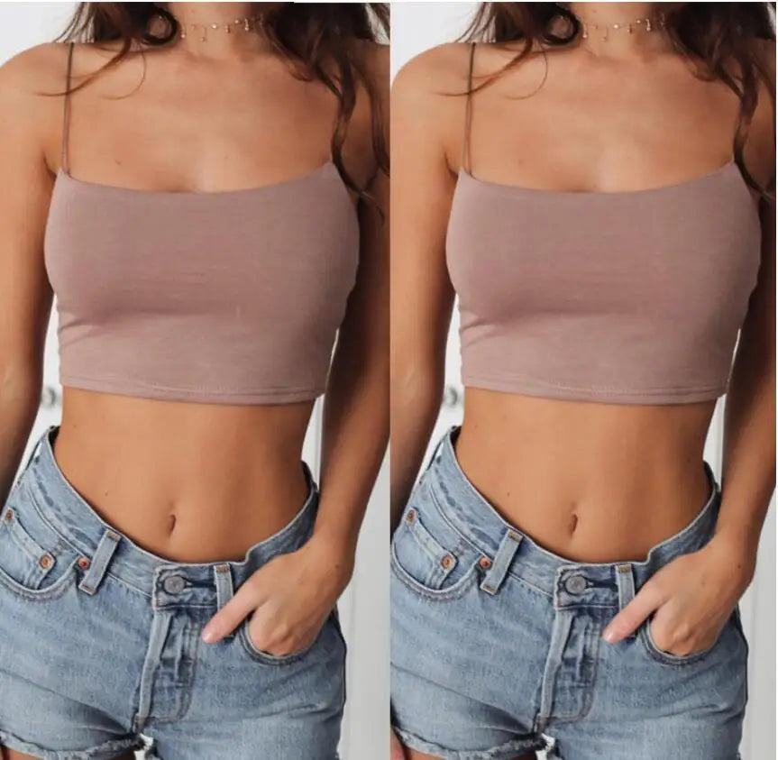 Sexy Sleeveless Vest Corset Crop Top Women Aesthetic Clothing Summer Y2k Streetwear White Black Yellow Red Tank Top for Womens