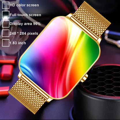 New Men woman Smart Watch 1.83" HD Screen Health Monitor wireless Call Sports Fitness tracking SmartWatches IP68 Waterproof