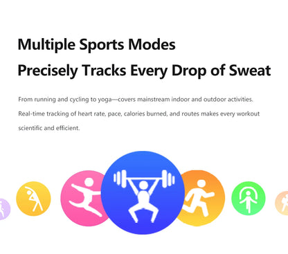 2026 new ultra-thin outdoor sports smartwatch, wirelesscommunication,suitable for men's and women'ssports,stepcounting,best gift