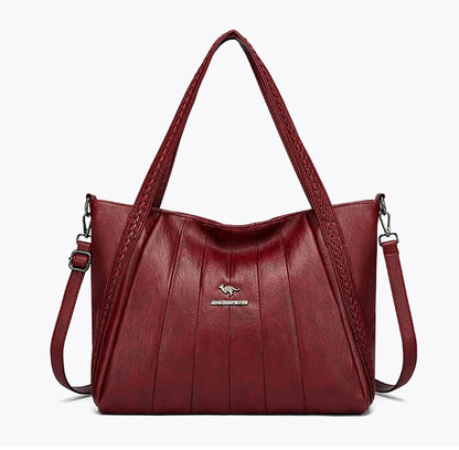 Genuine Brand Leather Women Handbag Luxury Designer Shoulder Crossbody Bags Ladies Purse Messenger Tote Bag Female Commuting Bag