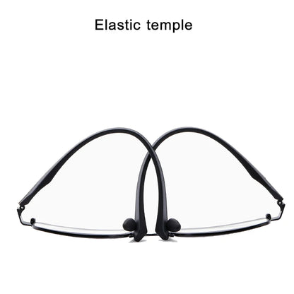 Smart Progressive Photochromic Reading Glasses Men TR90 Multi-Focus Anti Blue Ray Business Eyeglasses Fashion Half-Frame +2.5