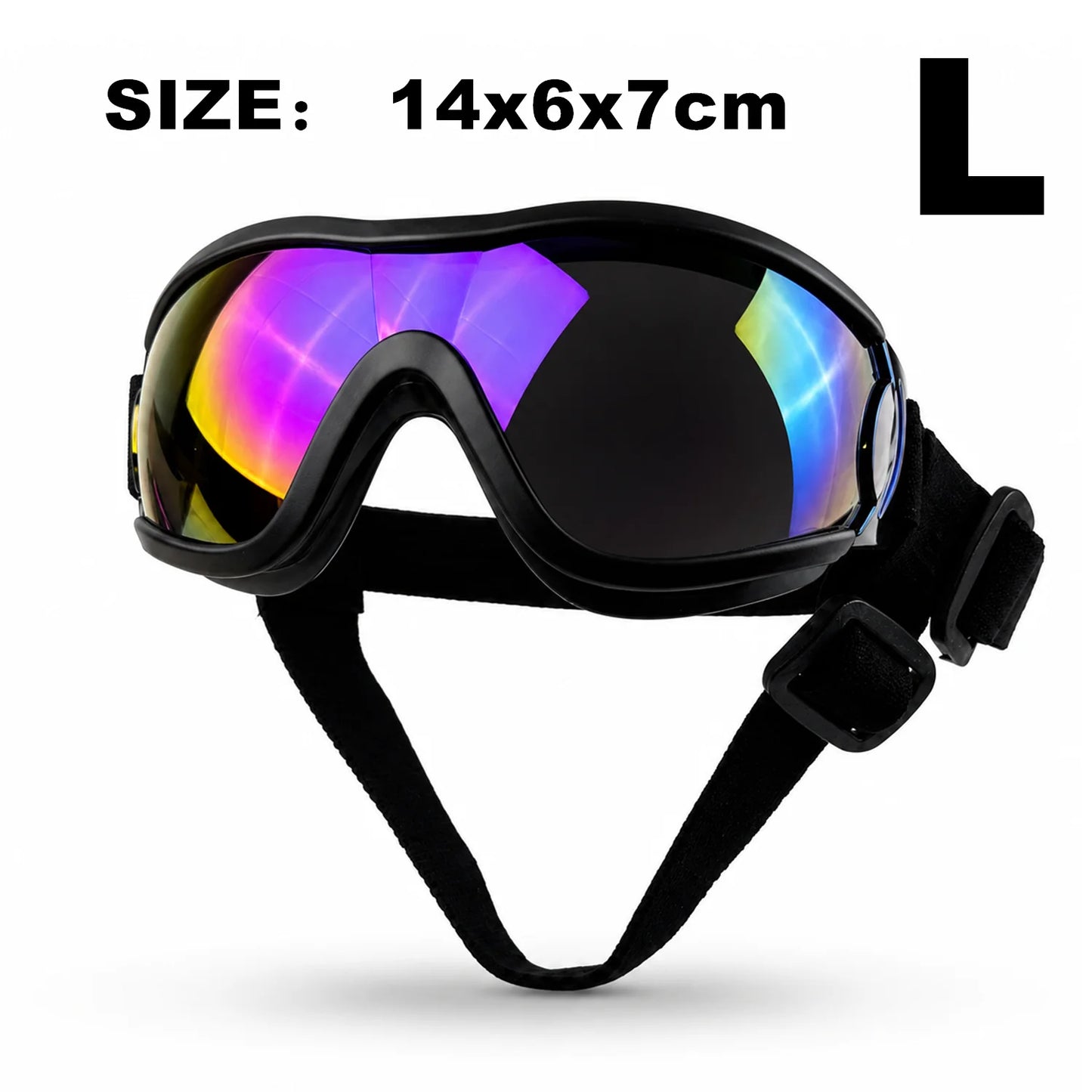 These Pet Dog Sunglasses Can Block Ultraviolet Rays, and the Dog Goggles Are Windproof and Dustproof.