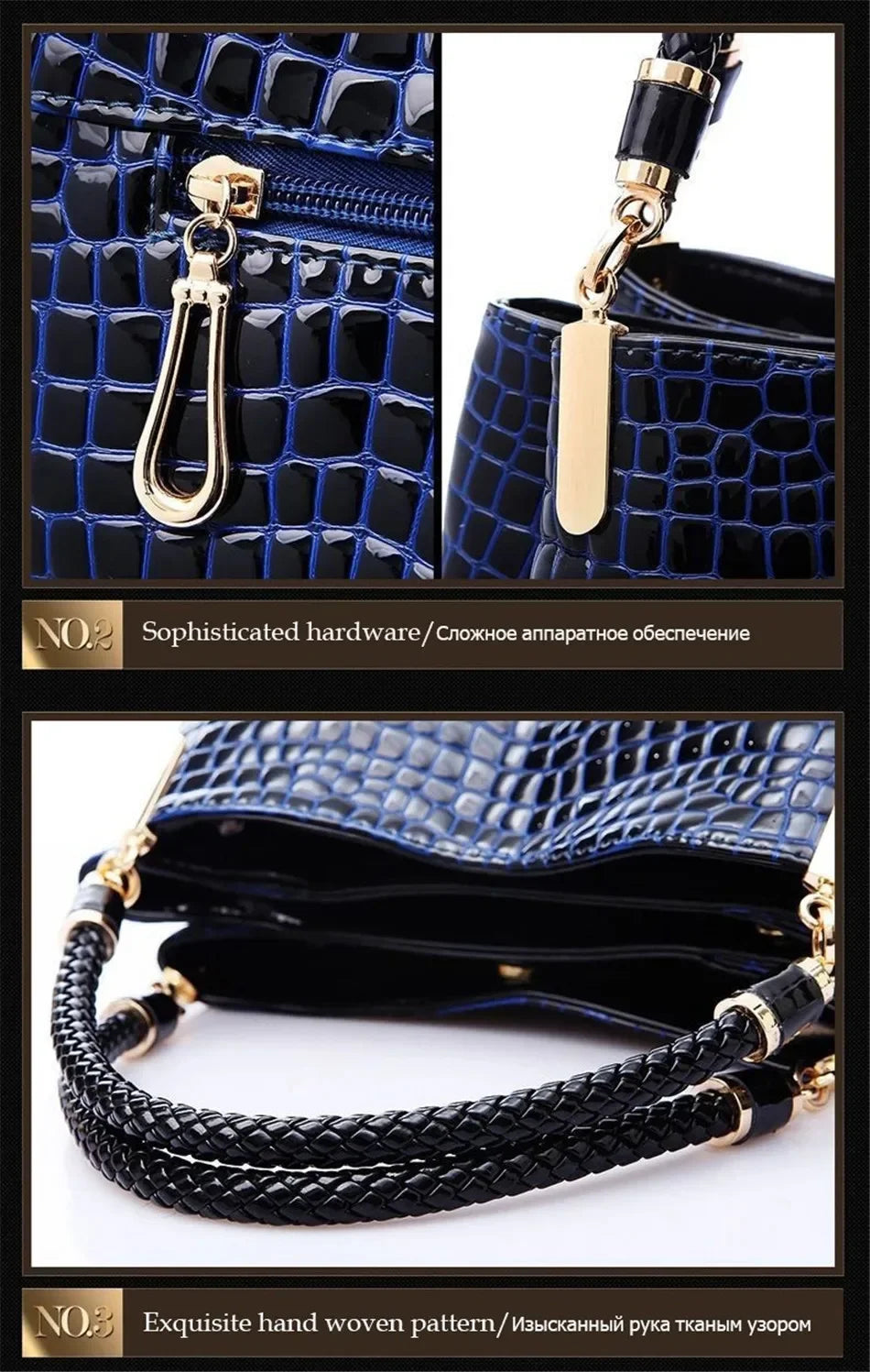 Genuine Soft Pu Leather Handbags for Women Vintage Shoulder Tote Bag Luxury Designer Ladies Large Capacity Purse Bags Sac A Main