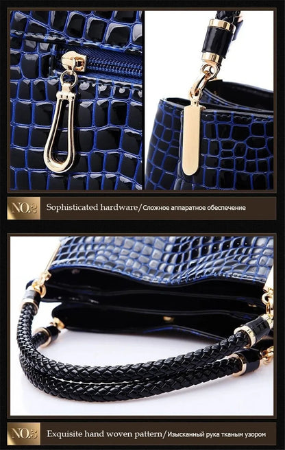 Genuine Soft Pu Leather Handbags for Women Vintage Shoulder Tote Bag Luxury Designer Ladies Large Capacity Purse Bags Sac A Main