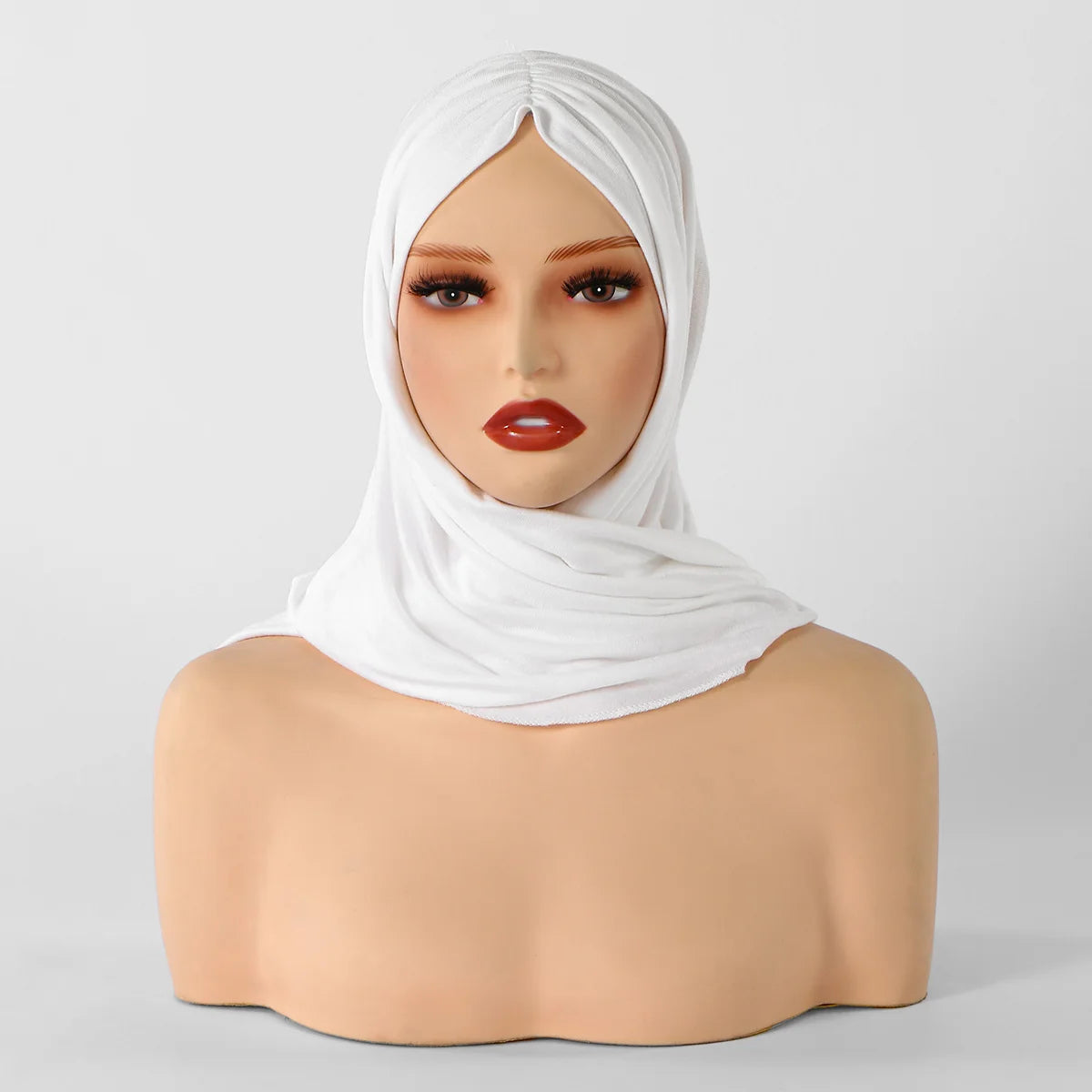 New Triangle Jersey Hijab Scarf For Women Muslim Shawls Headscarf Wraps Solid Color Scarves Head Wrap Islamic Turban Headband