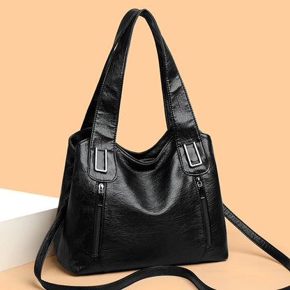 Women's Crossbody Bag PU Leather Shoulder Purse Fashion Handbags Tote Bags for Ladies with Long Adjustable Strap, Gift Idea 2025