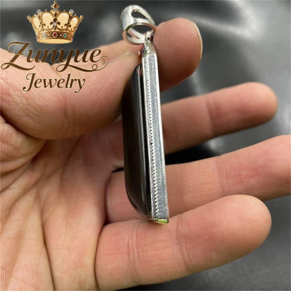 Natural Colorful Cat's Eye Stone Pendant Necklace Elegant Fashion Daily Wear Luxury Quality Fine Jewelry For Women Unisex Gift