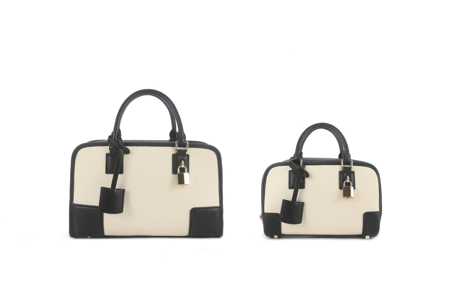 2026 Luxury Brand Genuine Leather Women Shoulder Fashion Gold Lock Handbags Women Top Quality Cowhide Square Bowling Bags Woman