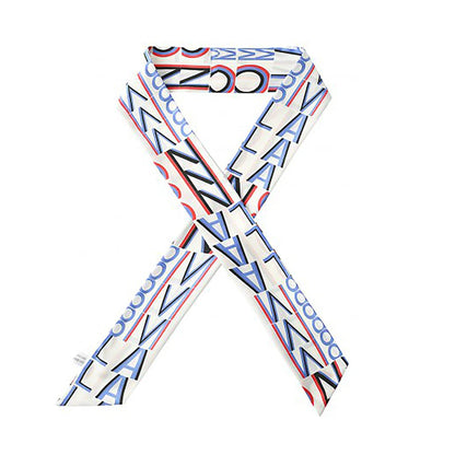 100% Natural Mulberry Silk Long Scarf Solid Color Neckerchief Hair Ties Bag Ribbon Headband Hair Ornament Female Strip Scarves