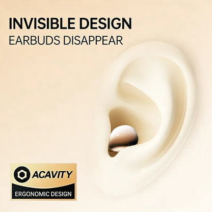 B52-Wireless bluetooth headset small earbuds sleep work sports invisible headphones HD HIFI bass sound quality earphones