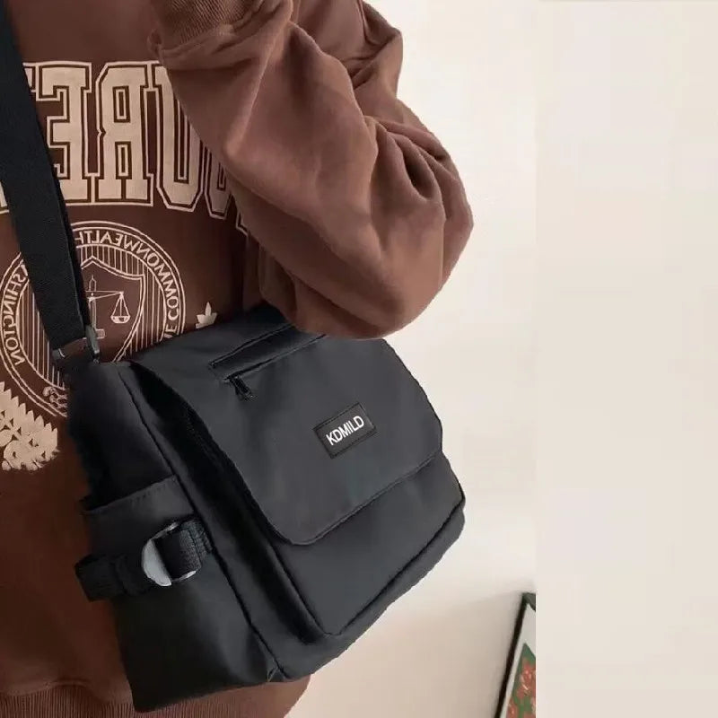 Top Quality Oxford Diagonal Cross Bag Youth Fashion Casual Version Ladies Canvas Shoulder Bag Solid Color Women Messenger Bags